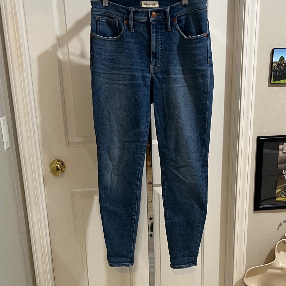 Madewell size 30 9' mid rise skinny Jeans
